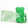 Pet Dog Poop Waste Bag Dispenser Bone Shape Dispensers Portable Garbage Bag