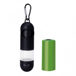 Dog Waste Bag Dispenser Portable Pet Waste Bag Holder Black Dog Waste Bag Dispenser Portable Pet Waste Bag Holder Black