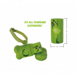 Deodoo Handle Dog Poop Bags avec distributeur Sakura Scented Doggie Waste Poo Bags Holder Eco-friendly For Cat [...]