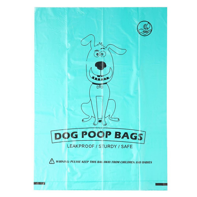 Sacs biodégradables de caca de chien Sac à ordures épaissi pour animaux de compagnie Sacs à déchets de chien [...]