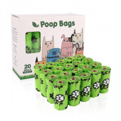 Biodegradable Roll Poop Bags For Dog Paw Garbage Trash Bag Excrement Holder Dog Cleaning Bags To Collect Poop Pet [...]