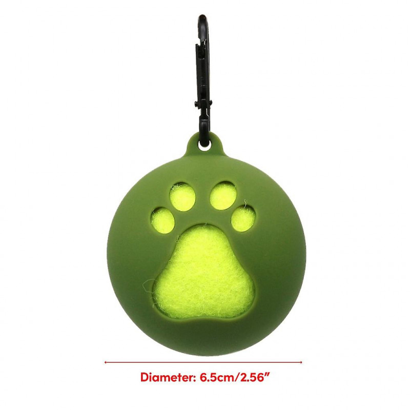 Porte-boule mains libres pour animaux de compagnie Porte-balle de tennis avec attache de laisse pour chien [...]