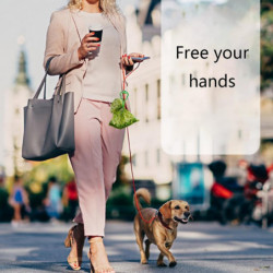 Waste Bag Dispenser For Dog Waste For Carrier Hands-free Holder Durable Walking Waste Bag Dispenser For Dog Waste For Carrier Hands-free Holder Durable Walking