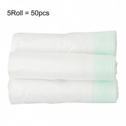 Sacs de crottes pour bébés Sacs de couches faciles à attacher 50 comptes Élimination rapide des couches