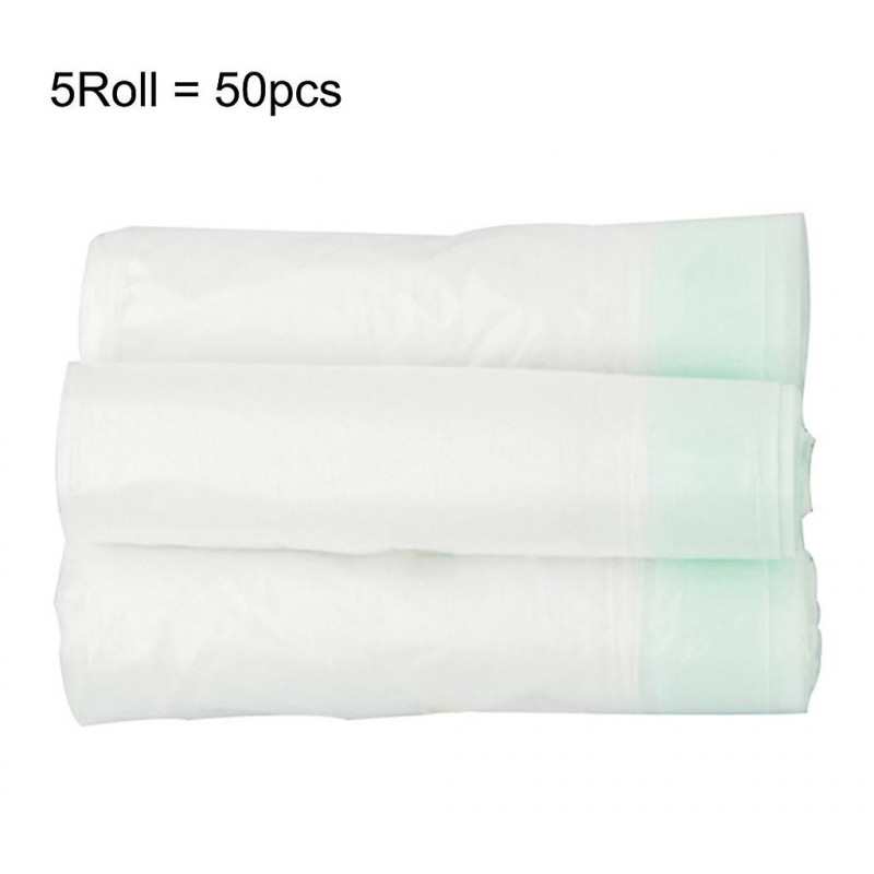 Sacs de crottes pour bébés Sacs de couches faciles à attacher 50 comptes Élimination rapide des couches