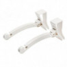 Plastic Bag Hooks Set Of 2 Over Cabinet Door Organizer Trash Bag Holder For Kitchen Cabinets Doors Cupboards Drawer Back
