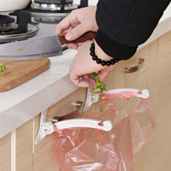 Plastic Bag Hooks Set Of 2 Over Cabinet Door Organizer Trash Bag Holder For Kitchen Cabinets Doors Cupboards Drawer Back Plastic Bag Hooks Set Of 2 Over Cabinet Door Organizer Trash Bag Holder For Kitchen Cabinets Doors Cupboards Drawer Back