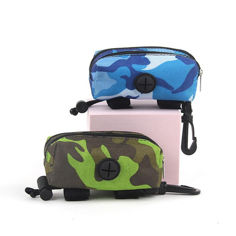 Poop Bags Holder Dog Leash Attachment Waste Bags Organizer 600d Oxford Cloth