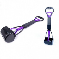 Folding Handle Ergonomic Pet Poop Scoop Great For Lawns, Grass, Dirt, Gravel