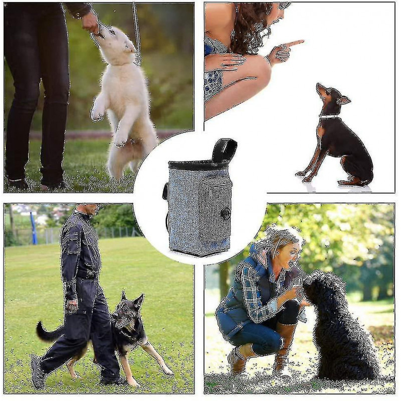 Portable Pet Dog Treat Pouch Puppy Dog Bait Holder Waist Bag Pack Dog Training Snack Container Bag Puppy Bait Holder Portable Pet Dog Treat Pouch Puppy Dog Bait Holder Waist Bag Pack Dog Training Snack Container Bag Puppy Bait Holder