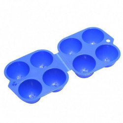 4 Grid Egg Box Carrier Folding Carton Holder Outdoor Bbq Picnic Shockproof 4 Grid Egg Box Carrier Folding Carton Holder Outdoor Bbq Picnic Shockproof