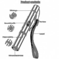 Drôle de chat Chien lampe de poche avec 5 modèles Usb Charge Souris Poisson Forme d’os Lumière Pet Training Chat [...]