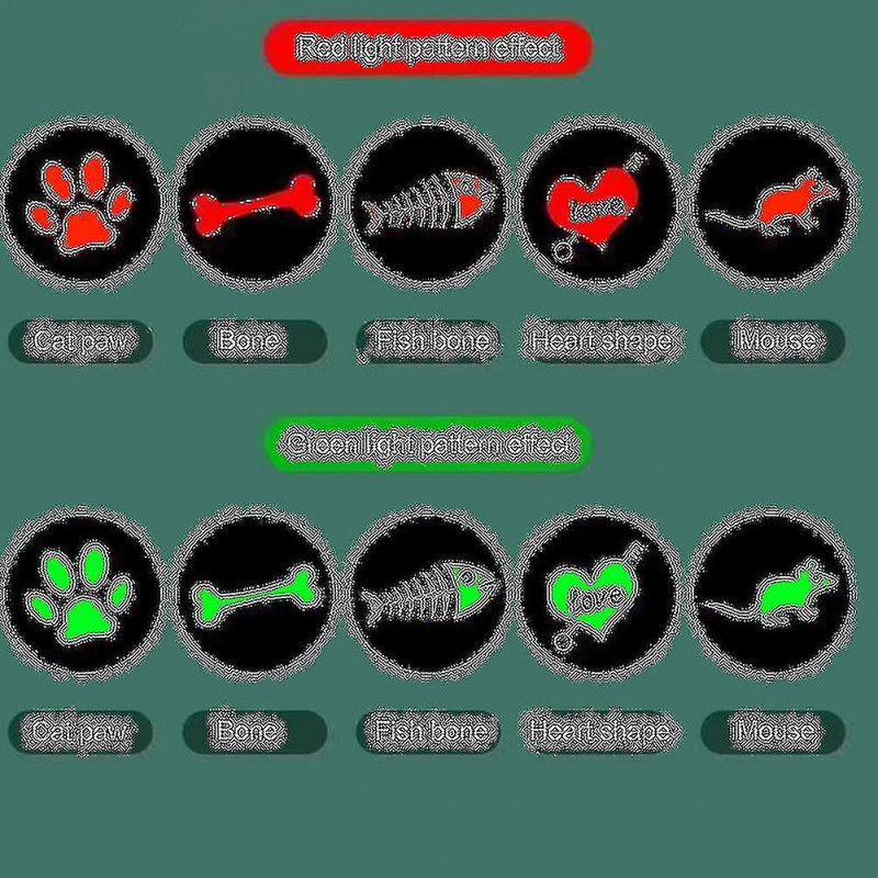 Drôle de chat Chien lampe de poche avec 5 modèles Usb Charge Souris Poisson Forme d’os Lumière Pet Training Chat [...]