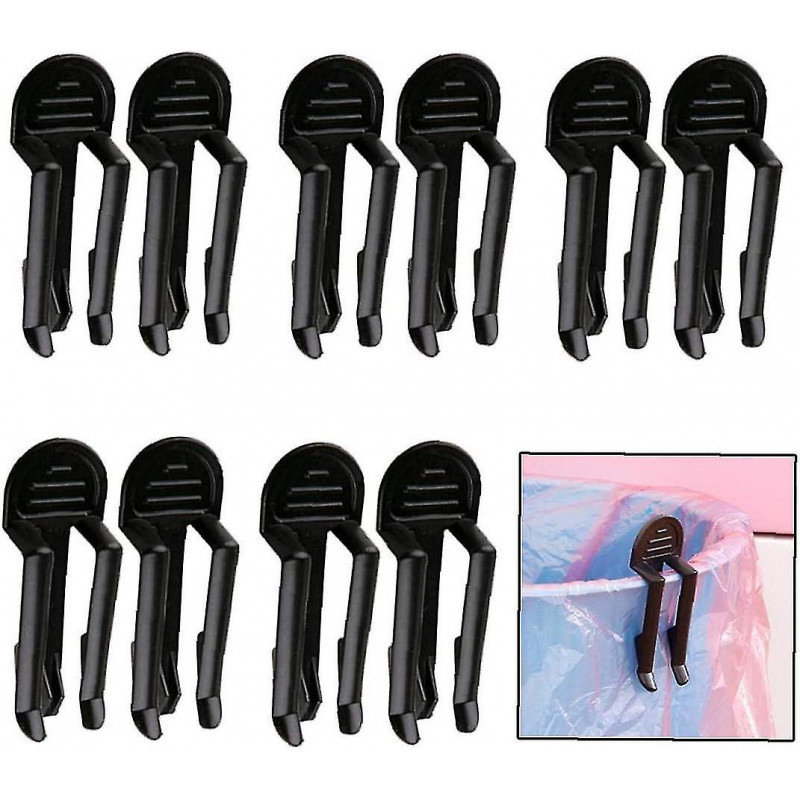 Commode Poubelle Clip Sac à Ordures en Plastique Sac à Ordures Sac à Ordures Poubelle Fixe Clip Pour Produits [...]