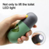 Led Lighting Can Go Out Portable Garbage Bag Dispenser Go Out Pet Pickup Toilet Cleaning Supplies