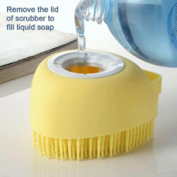 Scrubber With Dispenser For Er, 3 Pack Silic Exfoliat Scrubber With Dispenser For Er, 3 Pack Silic Exfoliat