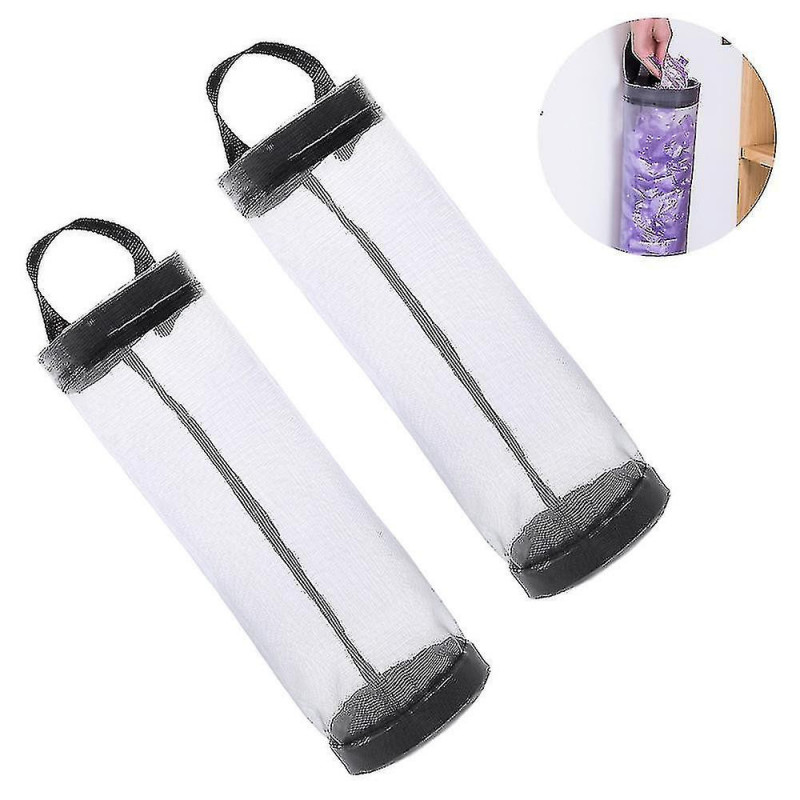 2 Pcs Plastic Bag Holder, Dispensers, Trash Bags Holder Recycling Containers Mesh Hanging Storage Dispensers [...]