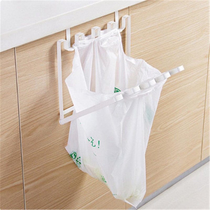 Trash Bag Storage Garbage Bag Holder Cupboard Cabinet Kitchen Tools Door Back Hanging Economic Storage Kitchen [...]