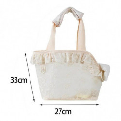 Puppy Carrier Dog Walking Bags Pets Dogs Accessories Bags Lace Mini Carrier Bag for Dog Cute Chihuahua Pet [...]