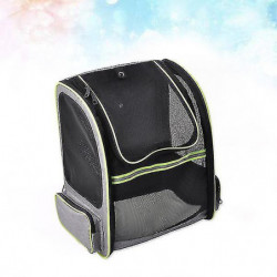 Pet Mesh Cloth Carrier Bag Hand-free Dog Cat Outdoor Travel Packsack (grey) Pet Mesh Cloth Carrier Bag Hand-free Dog Cat Outdoor Travel Packsack (grey)