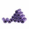 12 Rolls Plastic Dog Poop Bags Leak-Proof Garbage Bag Pet Waste Bag (Purple)