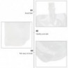 50 Pcs Dispenser Container Beverages Bag Plastic Liquor Bags Disposable Drink Bags Drinking Flask Bags