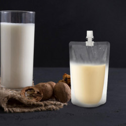 50 Pcs Dispenser Container Beverages Bag Plastic Liquor Bags Disposable Drink Bags Drinking Flask Bags