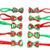 15 Pcs Dog Hair Bows Clips Bowtie Dog Collar Dog Accessories Large Dogs Dog Bows