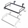 2 Pcs Metal Holder Folding Garbage Bag Holder Waste Bag Dispenser Steel Trash Bag Holder Bin Bag Holder