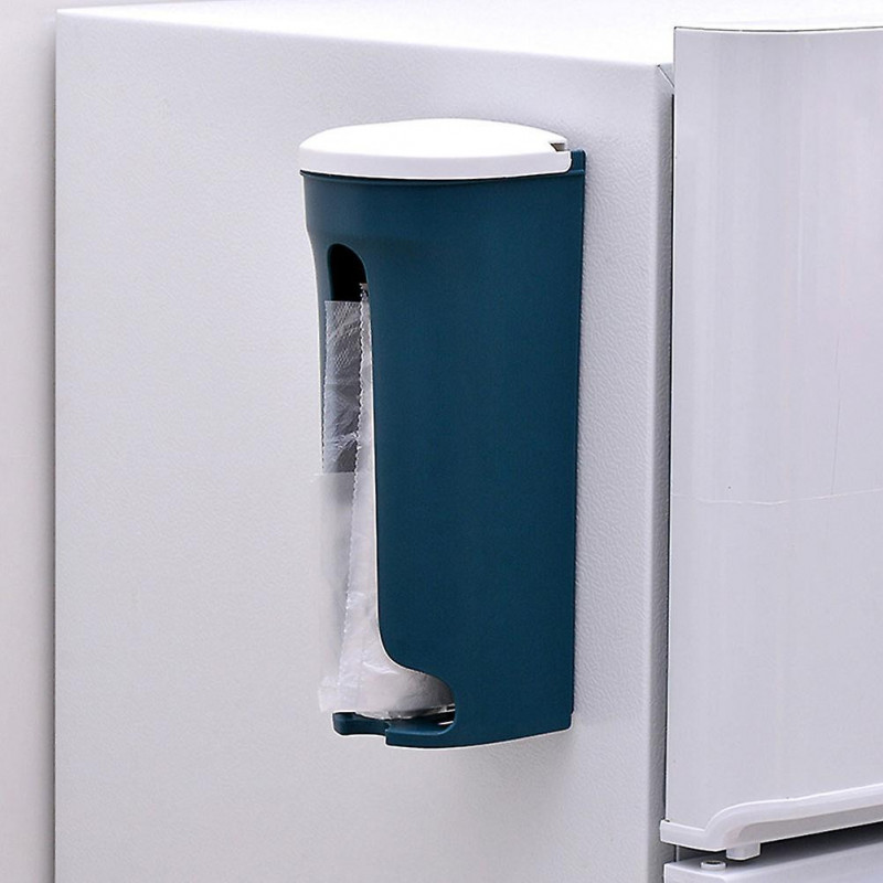 2 Pcs Pocket Protector Grocery Bag Holder Kitchen Bag Holder Bathroom Trash Bag Case Shopping Bag Dispenser