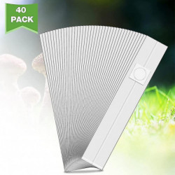 40 Sacs de culture de champignons Sacs de frai de champignons Sacs de culture de champignons avec filtre respirant [...]