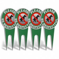 4 Pieces No Poop Dog Signs Be Respectful No Pooping Dog Lawn Signs No Dog Poop Yard Signs-AS 4 Pieces No Poop Dog Signs Be Respectful No Pooping Dog Lawn Signs No Dog Poop Yard Signs-AS