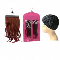 Perruques à cheveux Support de sac de rangement + Cornrow Casquette de dentelle tressée réglable Perruques à cheveux Support de sac de rangement + Cornrow Casquette de dentelle tressée réglable