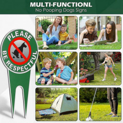 4 Pieces No Poop Dog Signs Be Respectful No Pooping Dog Lawn Signs No Dog Poop Yard Signs 4 Pieces No Poop Dog Signs Be Respectful No Pooping Dog Lawn Signs No Dog Poop Yard Signs