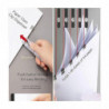 Handheld Paper Clip Dispenser, Portable Fast Paper Clipper with 50 Reusable Silver Metal Clips for Handheld Paper Clip Dispenser, Portable Fast Paper Clipper with 50 Reusable Silver Metal Clips for