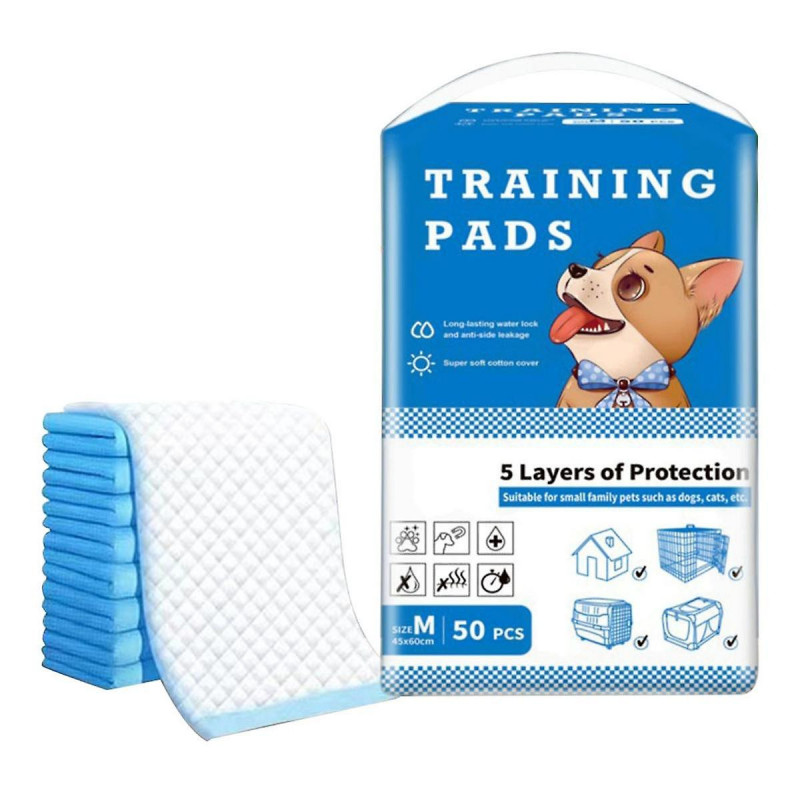 Rabbit , Pet Toilet/ Potty Training Pads, Absorbent Disposable Diaper for Hedgehog M