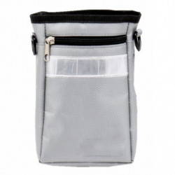 Dog Training Snack Treatment Bag Pet Portable Waist Pouch With Belt Loop Gray Dog Training Snack Treatment Bag Pet Portable Waist Pouch With Belt Loop Gray