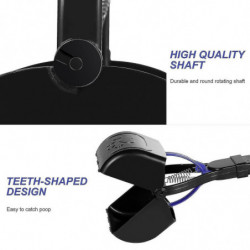 1 Pc Pet Poop Scooper Blue Color Poop Cleaning Shovel Tools For Pet