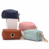 Extérieur Protable Dog Poop Bag Distributeur Pu Pouch Pet Pick Up Poop Bags