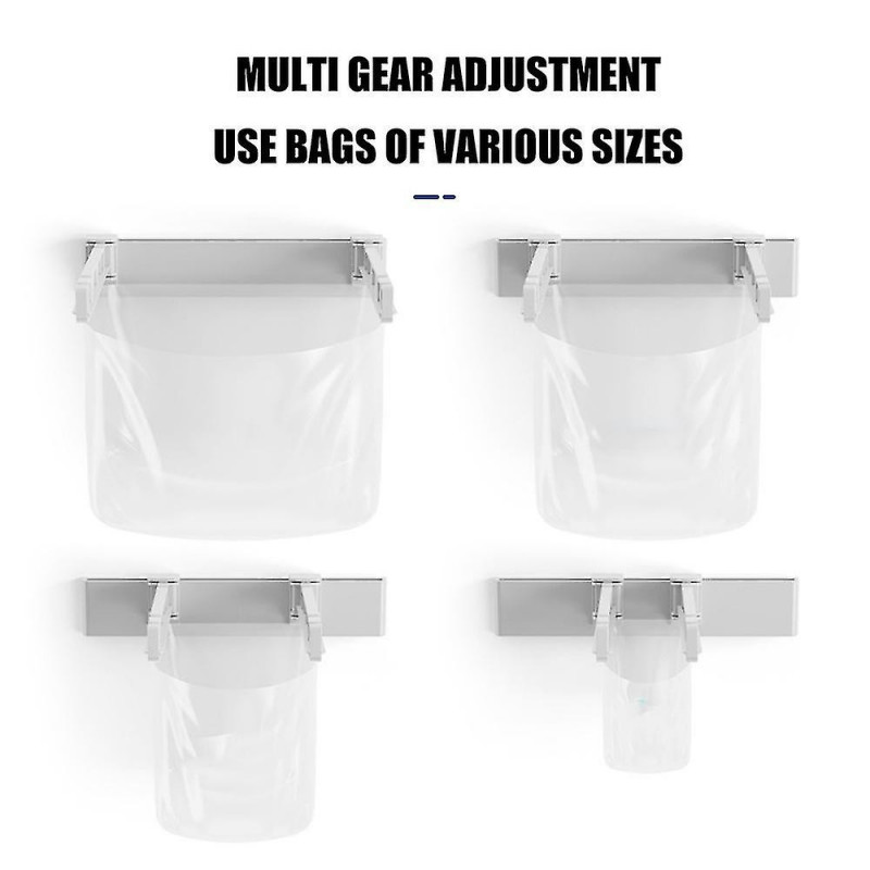 Foldable Garbage Bag Hanging Bracket Table Trash Bag Holder For Kitchen