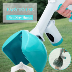 Pet Pooper Scooper Sets, Portable Dog Cat Poop Scoop With Poo Bag Dispenser And Poop Bags Pet Pooper Scooper Sets, Portable Dog Cat Poop Scoop With Poo Bag Dispenser And Poop Bags