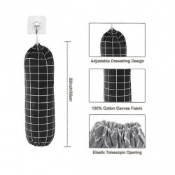 Plastic Bag Holder, Wall Mount Garbage Plastic Bag Organizer, Bag Storage Dispenser, Bag Holder For Plastic Bag Holder, Wall Mount Garbage Plastic Bag Organizer, Bag Storage Dispenser, Bag Holder For