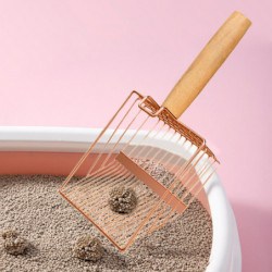 Stainless Steel Cats Litter Spade Pet Cleaning Spade Sand Sifter Long Handle Pet Litter Sifter for Cats Litter [...]