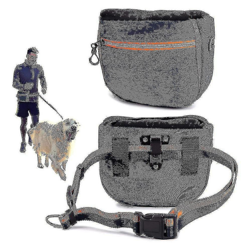 Pochette de friandises pour chiens, sac de poche de dressage de chien avec ceinture réglable et distributeur de [...]