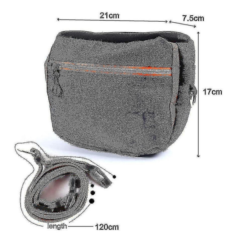 Pochette de friandises pour chiens, sac de poche de dressage de chien avec ceinture réglable et distributeur de [...]