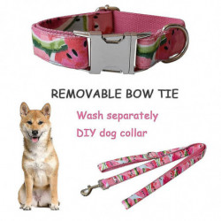 Watermelon Dog Collar Scarf Belt Set Suitable For Medium Size Girl Dog Cat Dog Outdoor Training Tw Watermelon Dog Collar Scarf Belt Set Suitable For Medium Size Girl Dog Cat Dog Outdoor Training Tw