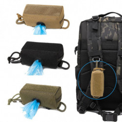 Tactical Molle Garbage Bag Edc Dump Pouch Mini Wallet Key Phone Belt Waist Pack Outdoor Dog Poop Bag Holder [...]