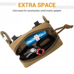 Tactical Molle Garbage Bag Edc Dump Pouch Mini Wallet Key Phone Belt Waist Pack Outdoor Dog Poop Bag Holder [...]