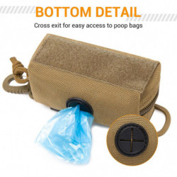 Tactical Molle Garbage Bag Edc Dump Pouch Mini Wallet Key Phone Belt Waist Pack Outdoor Dog Poop Bag Holder [...]