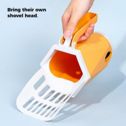Cats Litter Box Litter Scoop Pour Out Prevent Cats Litter Scooper Pet Supplies